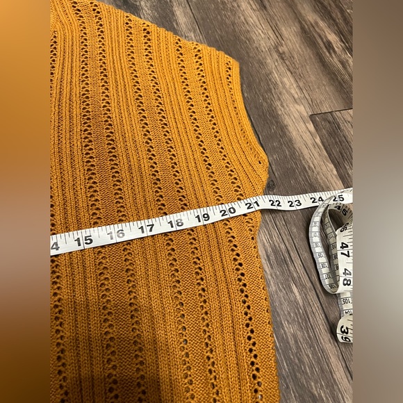 [Joie] V-Neck Dolman Short Sleeve Knit Sweater Burnt Orange Rust Size Small - Picture 6 of 11